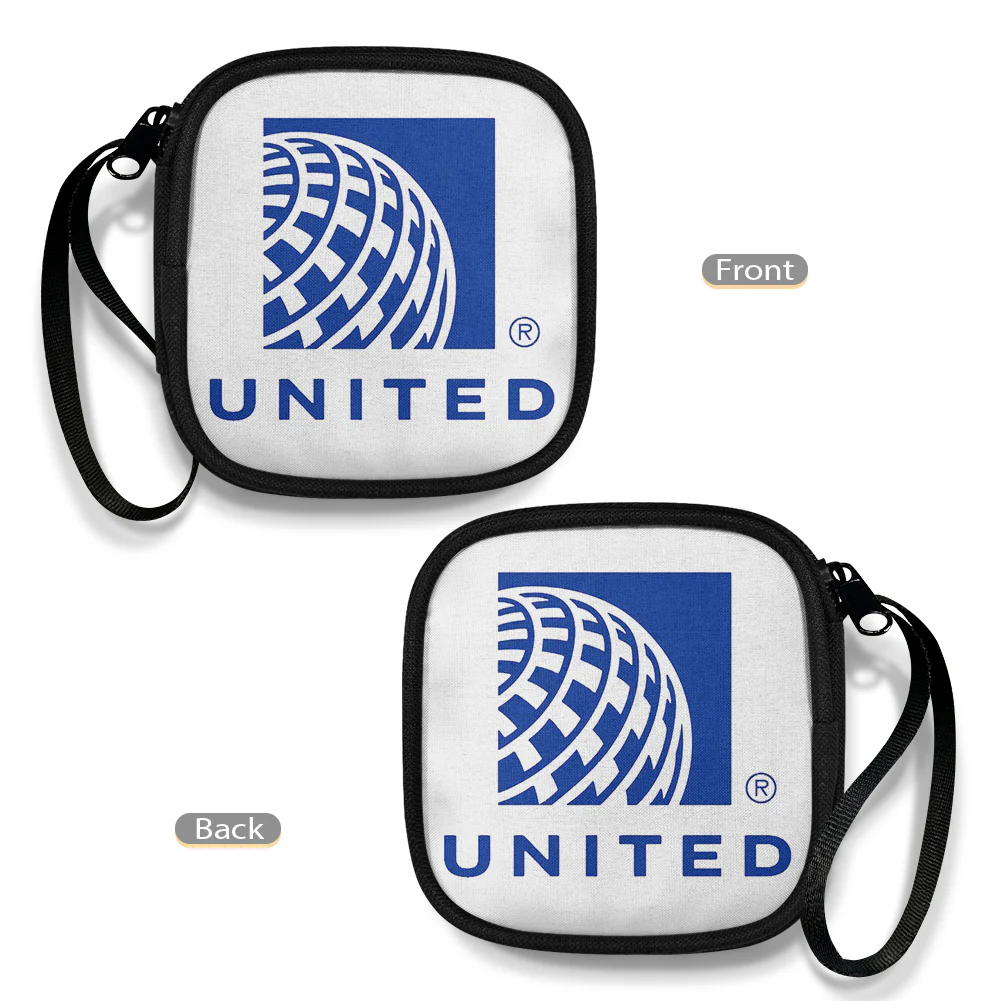 United Airlines Designed Portable Headphone Bag - Image 4