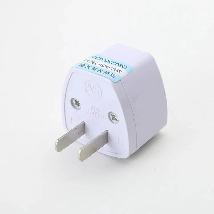 Universal US/UK/AU-to-EU Travel Power Adapter (2 Round Pin Socket) - Image 6