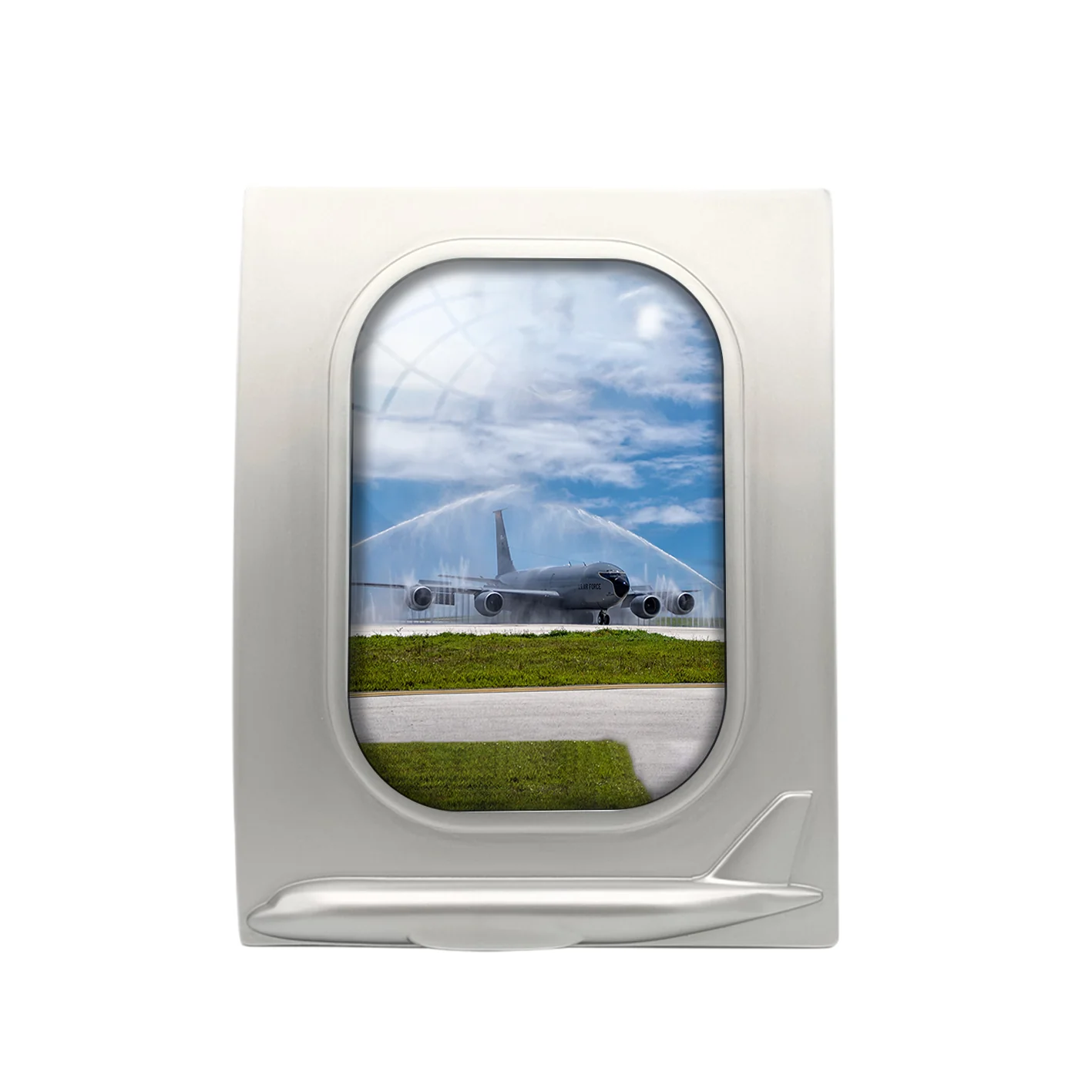 US Air Force Big Jet Designed Airplane Window Photo Frame - Image 2
