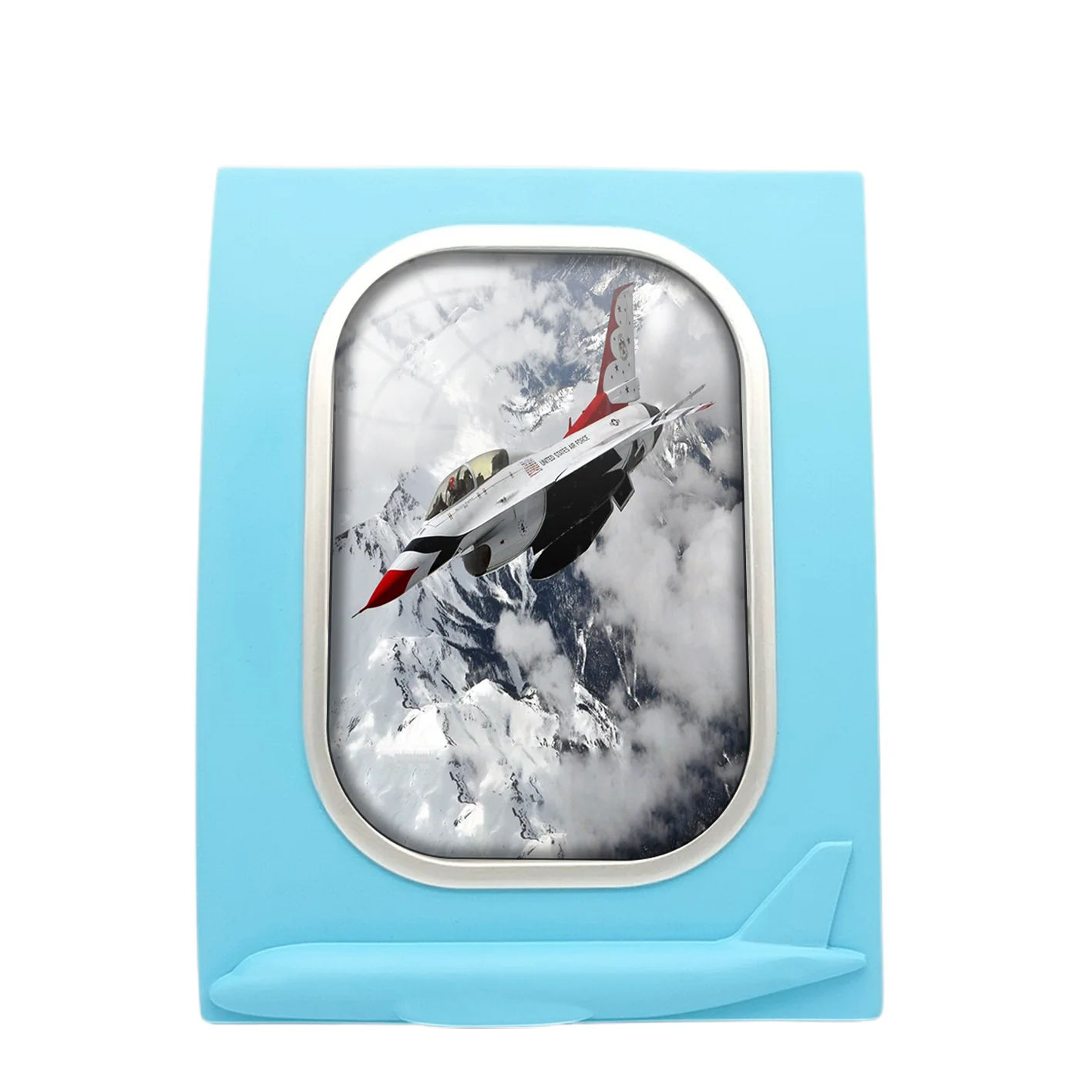 US Air Force Show Fighter Jet 16 Designed Airplane Window Photo Frame