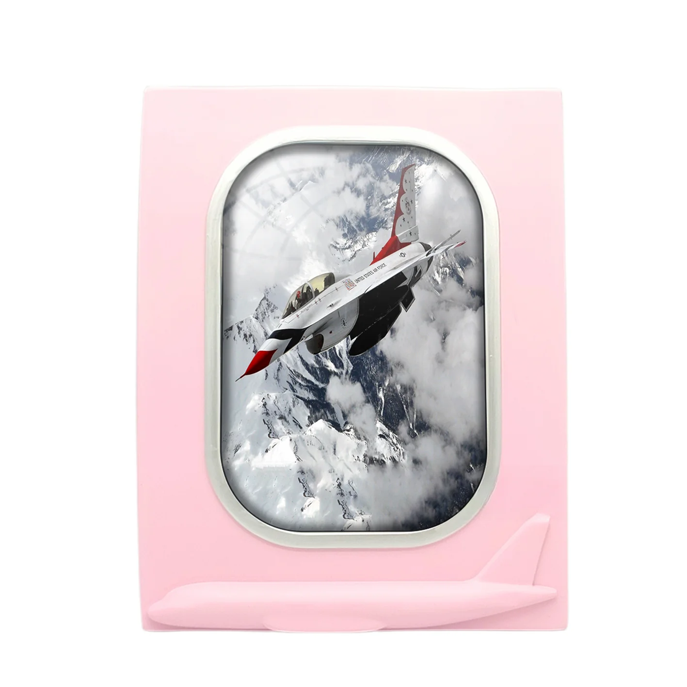 US Air Force Show Fighter Jet 16 Designed Airplane Window Photo Frame - Image 3