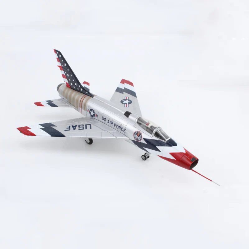 USAF Skyblazers Aerobatic Aircraft: 1/72 F-100 Alloy Display Model - Image 2
