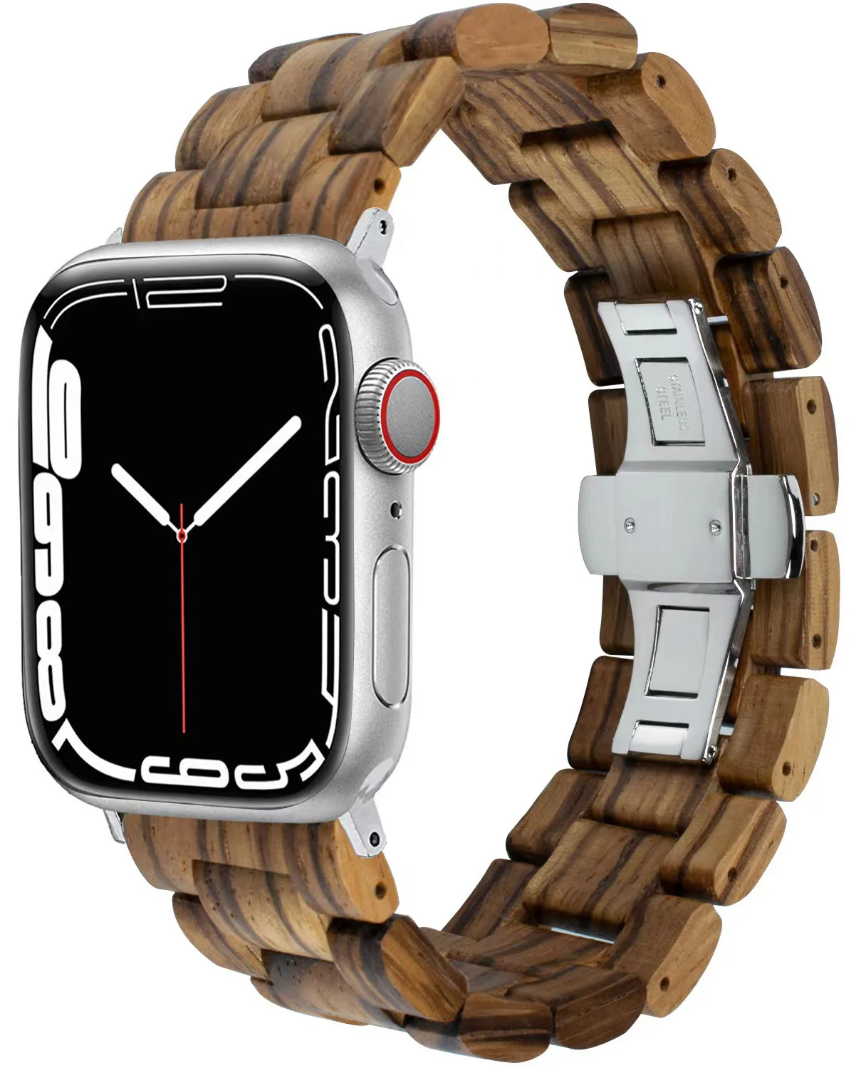 Sandalwood Strap For Apple Watch Ultra Wooden Bracelet