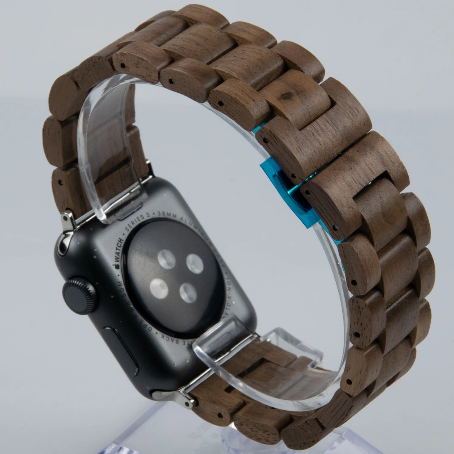 Sandalwood Strap For Apple Watch Ultra Wooden Bracelet - Image 3