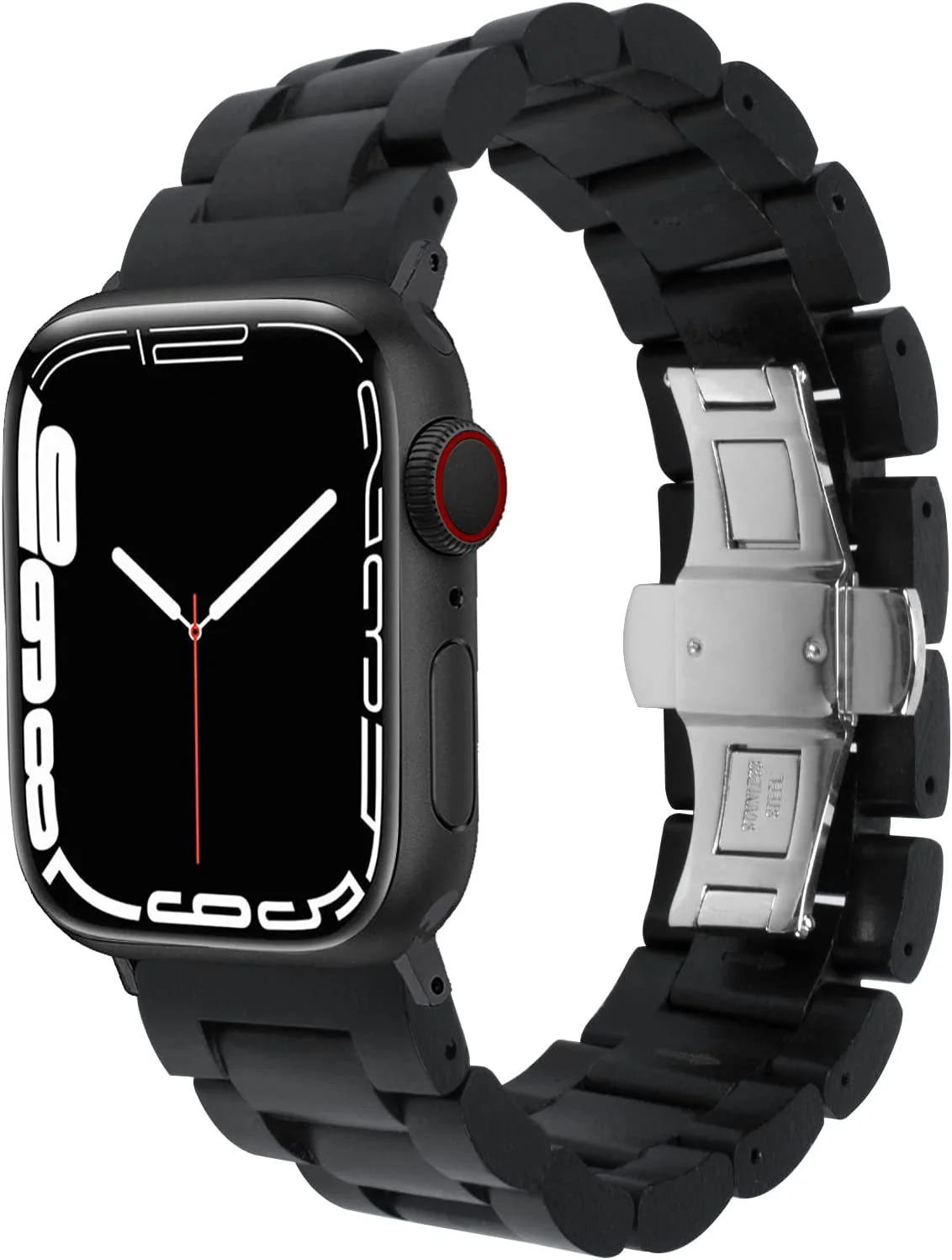 Sandalwood Strap For Apple Watch Ultra Wooden Bracelet - Image 8