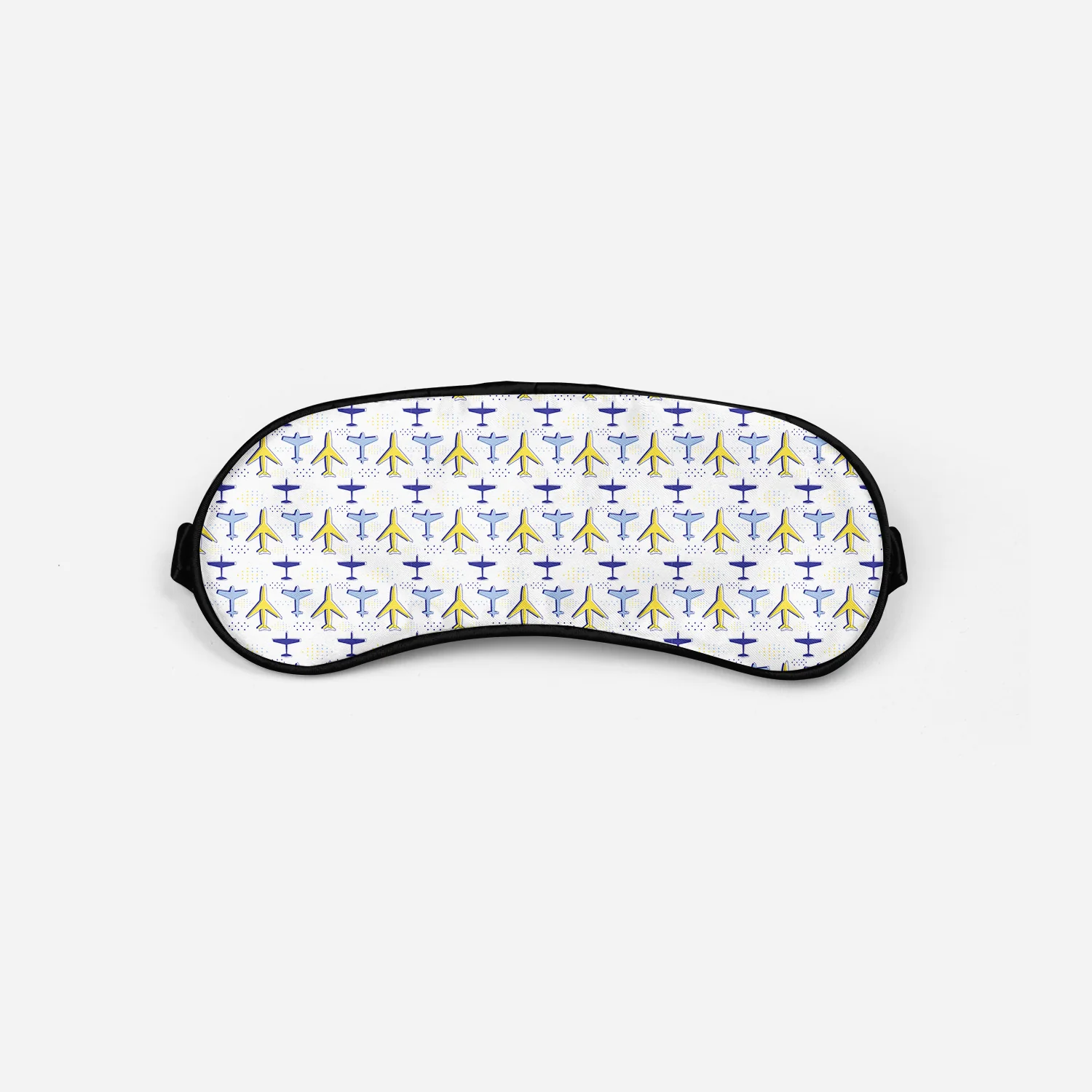 Very Colourful Airplanes Designed Sleep Masks