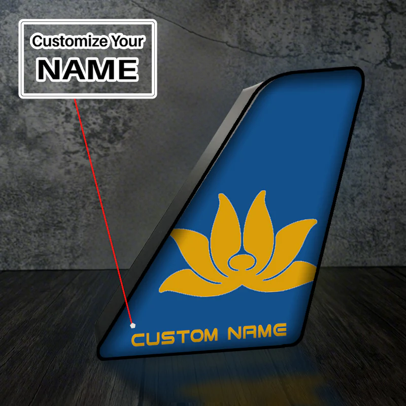Vietnam Airlines Designed Led Aircraft Tail & 3D Lamp - Image 2