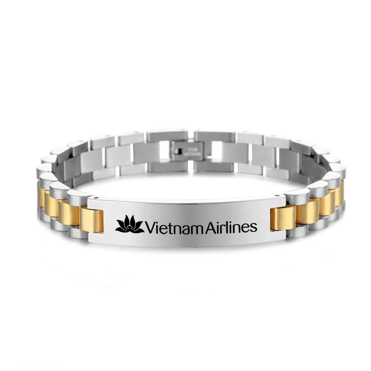 Vietnam Airlines Designed Stainless Steel Chain Bracelets - Image 3
