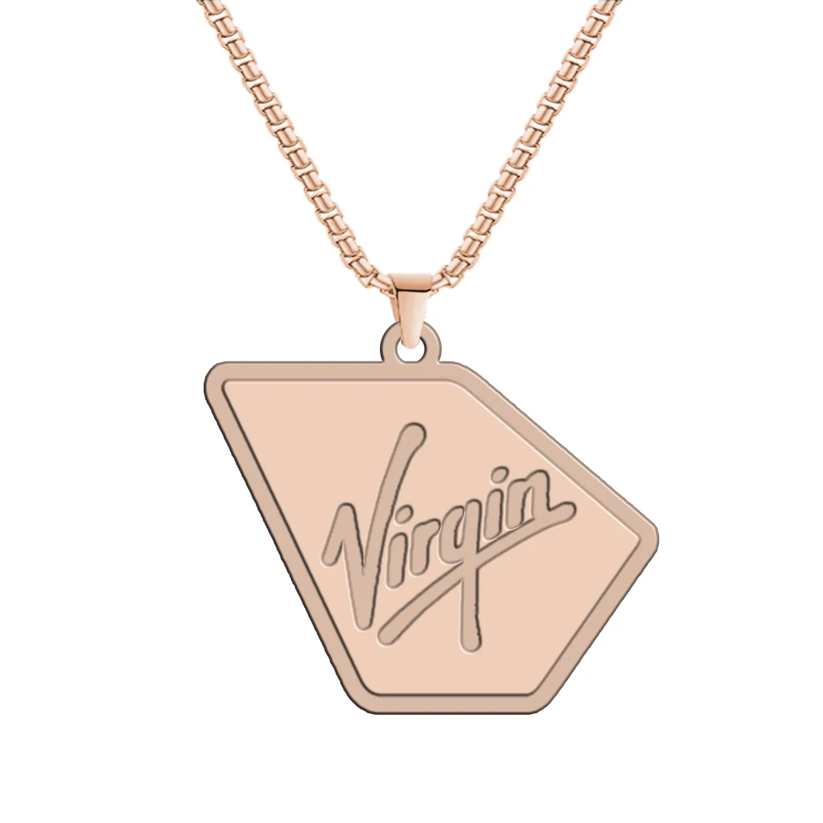 Virgin Atlantic- Airlines Designed Hollow Necklace - Image 3