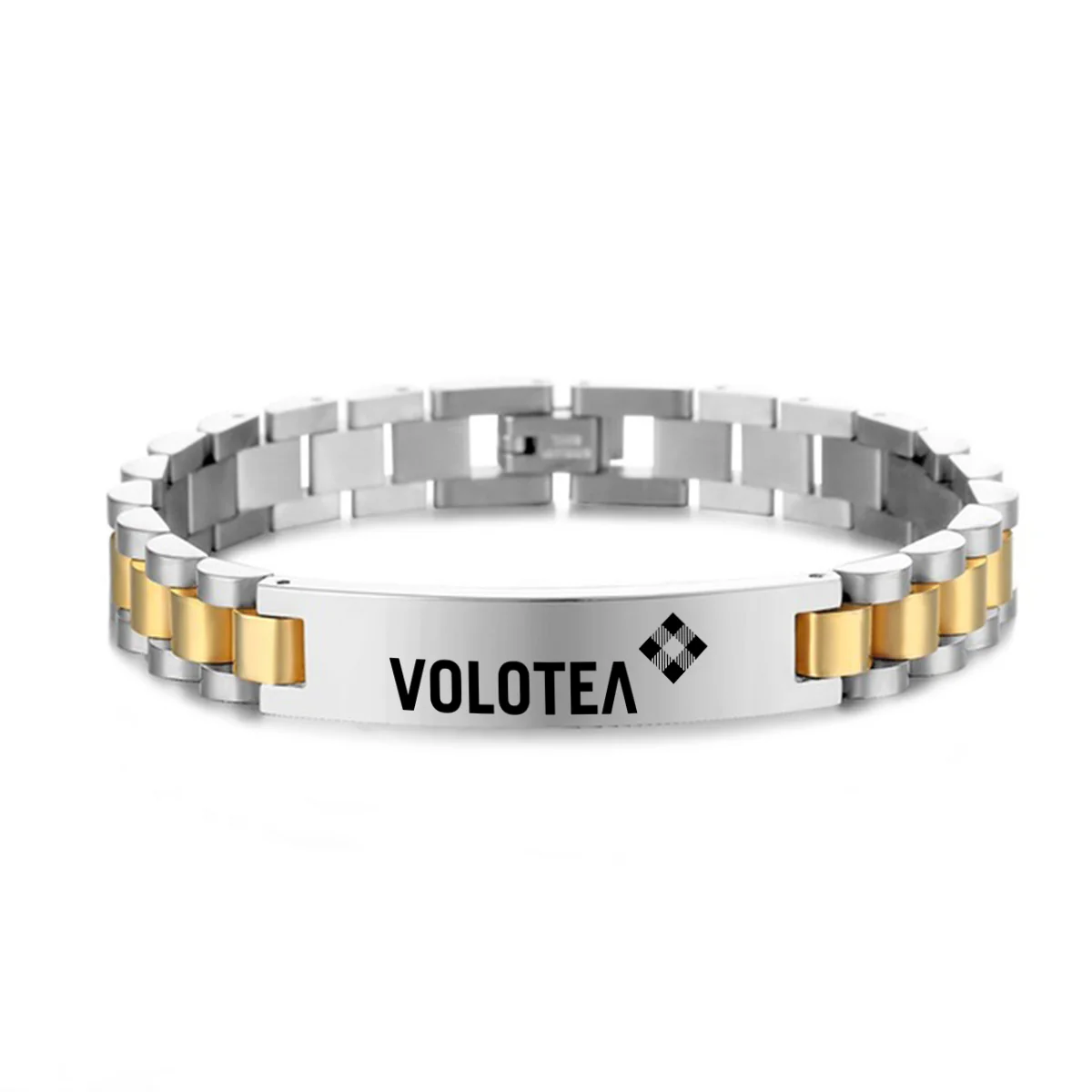 Volotea Airlines Designed Stainless Steel Chain Bracelets - Image 3
