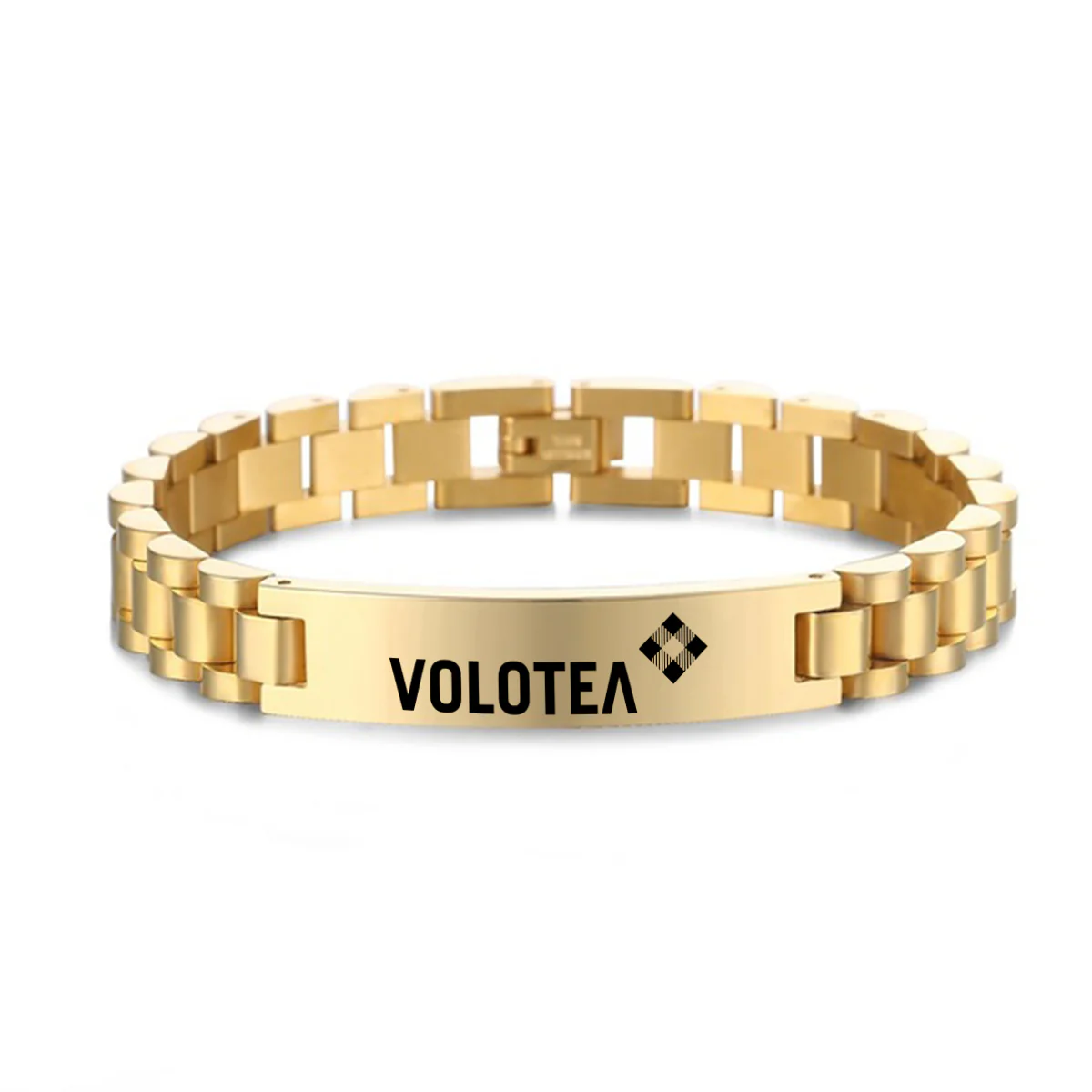 Volotea Airlines Designed Stainless Steel Chain Bracelets - Image 4