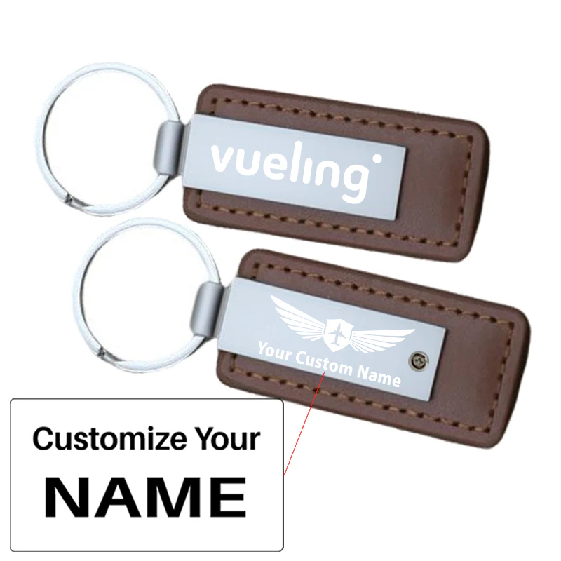 Vueling Airlines Faux Leather Key Chains - Image 15