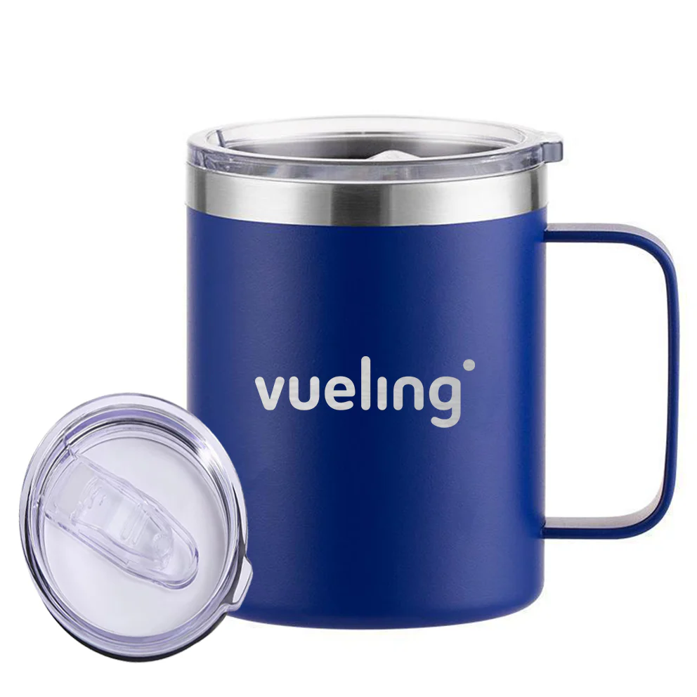 Vueling Airlines Designed Stainless Steel Laser Engraved Mugs - Image 6