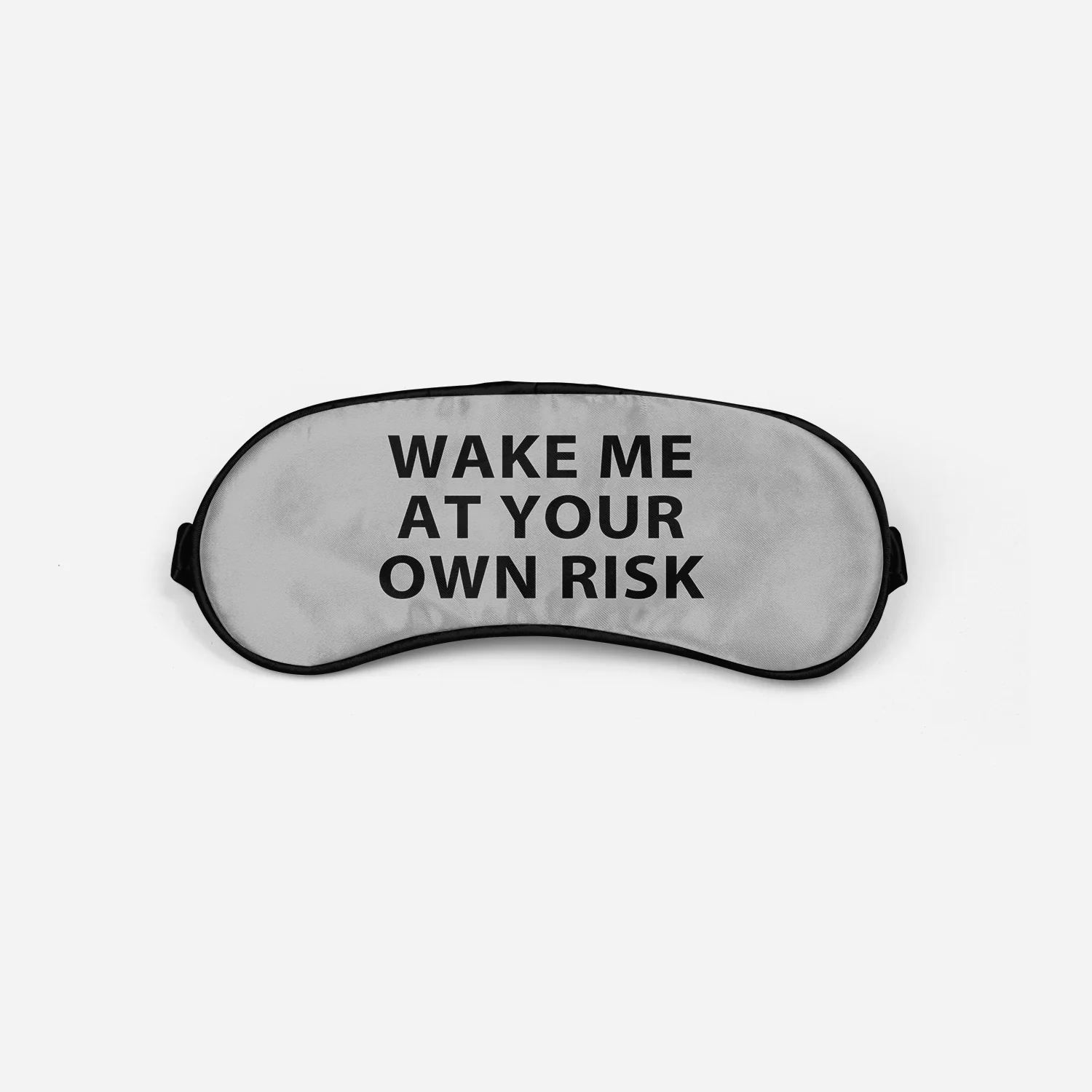WAKE ME AT YOUR OWN RISK Designed Sleep Masks - Image 4