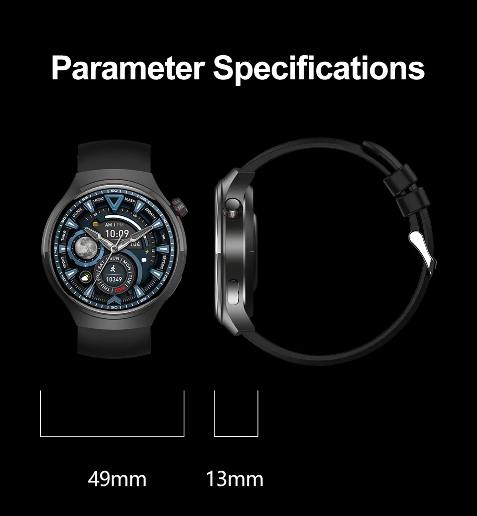 WATCH GT4 Smart Watch: Unisex Design with 360*360 HD Screen, 150+ Sports Modes & Bluetooth Calling - Image 21