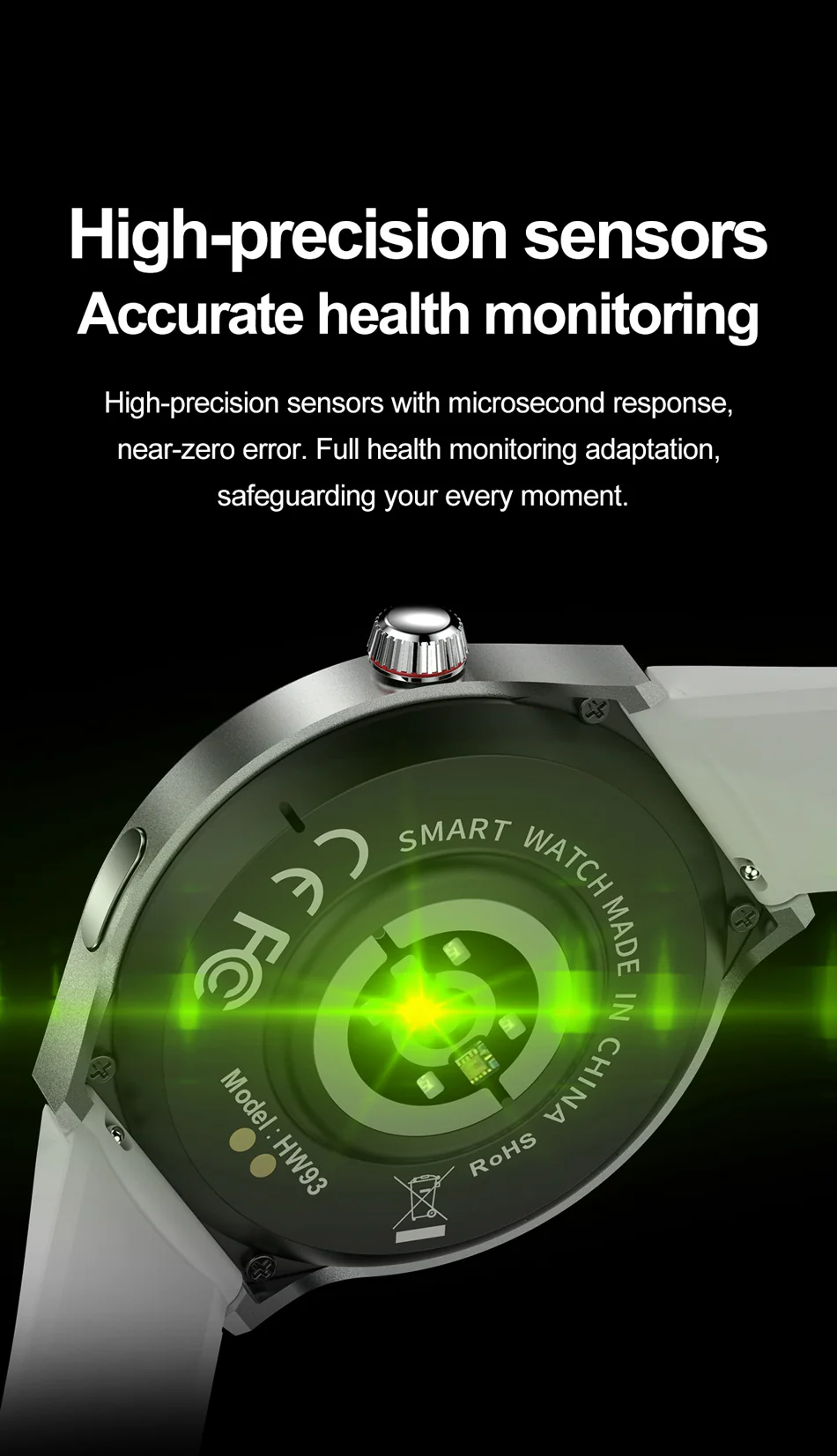 WATCH GT4 Smart Watch: Unisex Design with 360*360 HD Screen, 150+ Sports Modes & Bluetooth Calling - Image 29