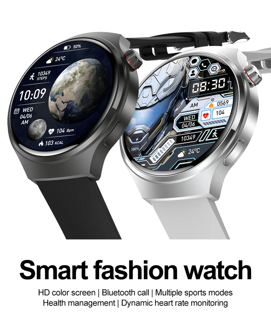 WATCH GT4 Smart Watch: Unisex Design with 360*360 HD Screen, 150+ Sports Modes & Bluetooth Calling - Image 36