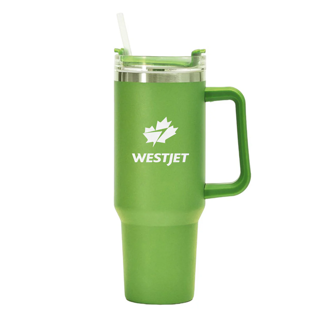 WestJet Airlines Designed 40oz Stainless Steel Car Mug With Holder - Image 14