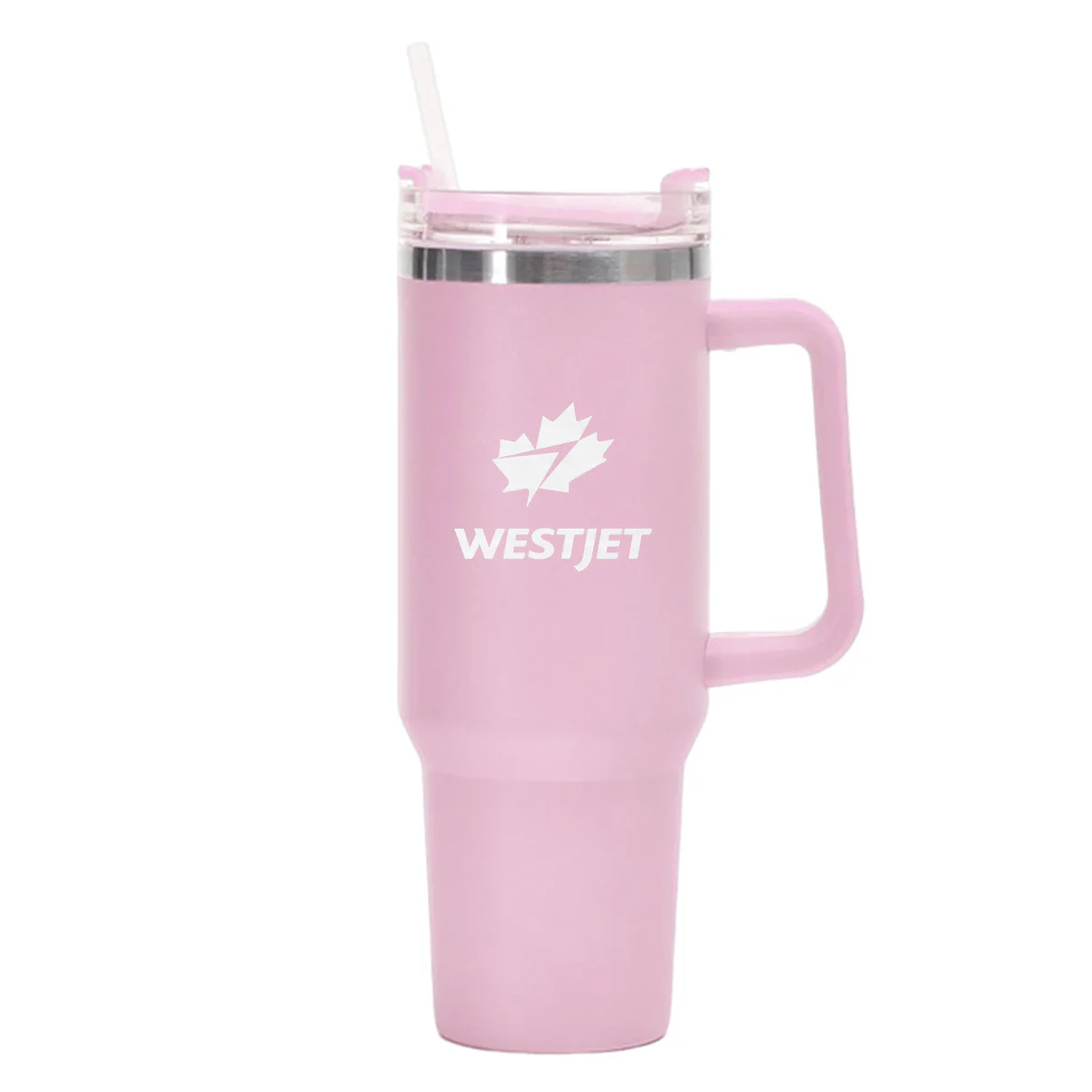 WestJet Airlines Designed 40oz Stainless Steel Car Mug With Holder - Image 16
