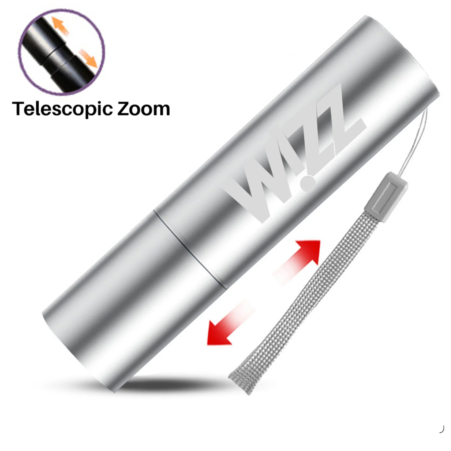 Wizz Airlines Designed Mini LED Emergency Flashlight - Image 4