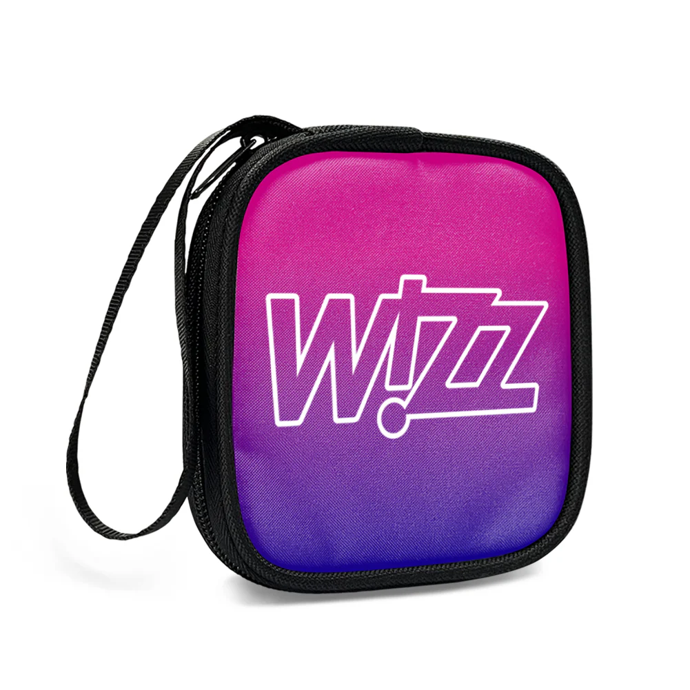 Wizz Airlines Designed Portable Headphone Bag - Image 3