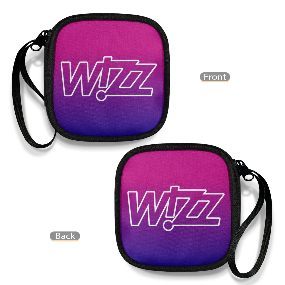 Wizz Airlines Designed Portable Headphone Bag - Image 4
