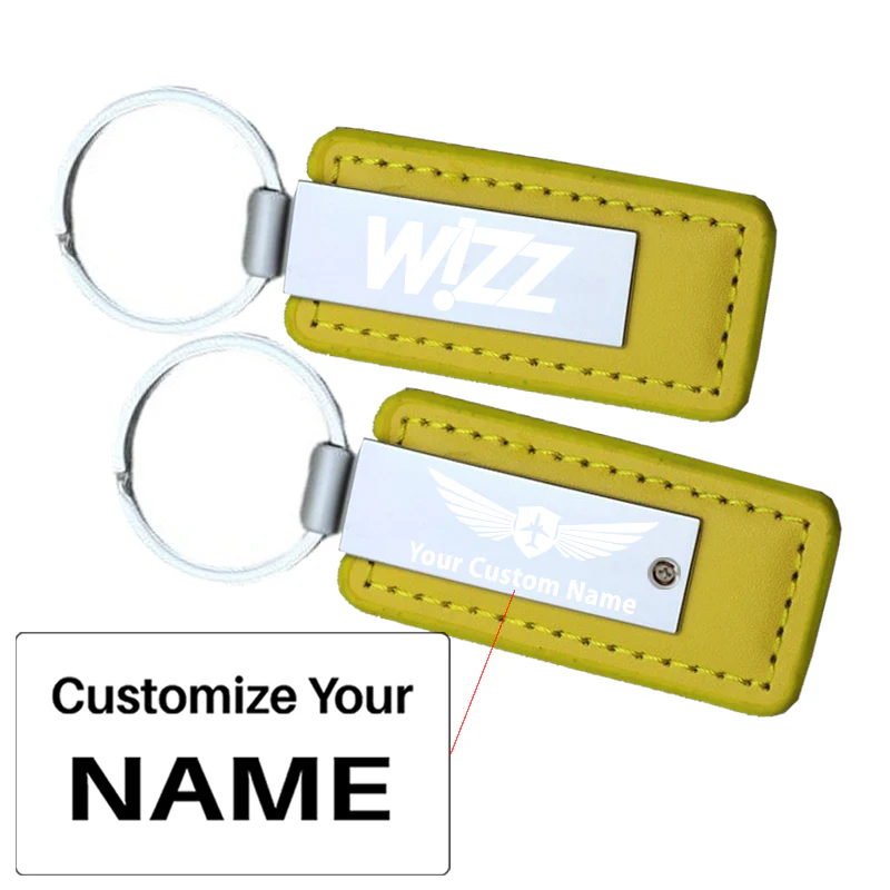 Wizz Airlines Faux Leather Key Chains - Image 11