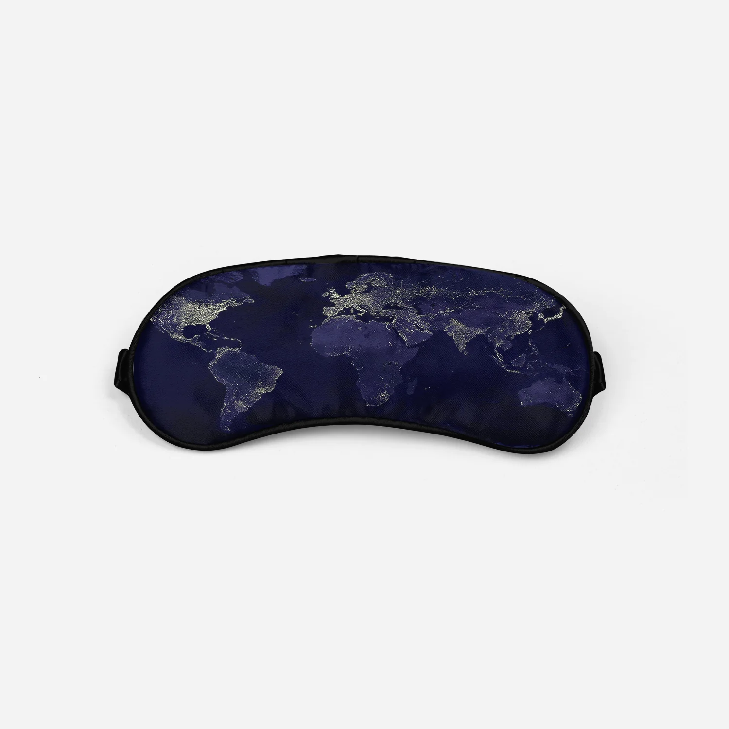 World Map From Space Designed Sleep Masks