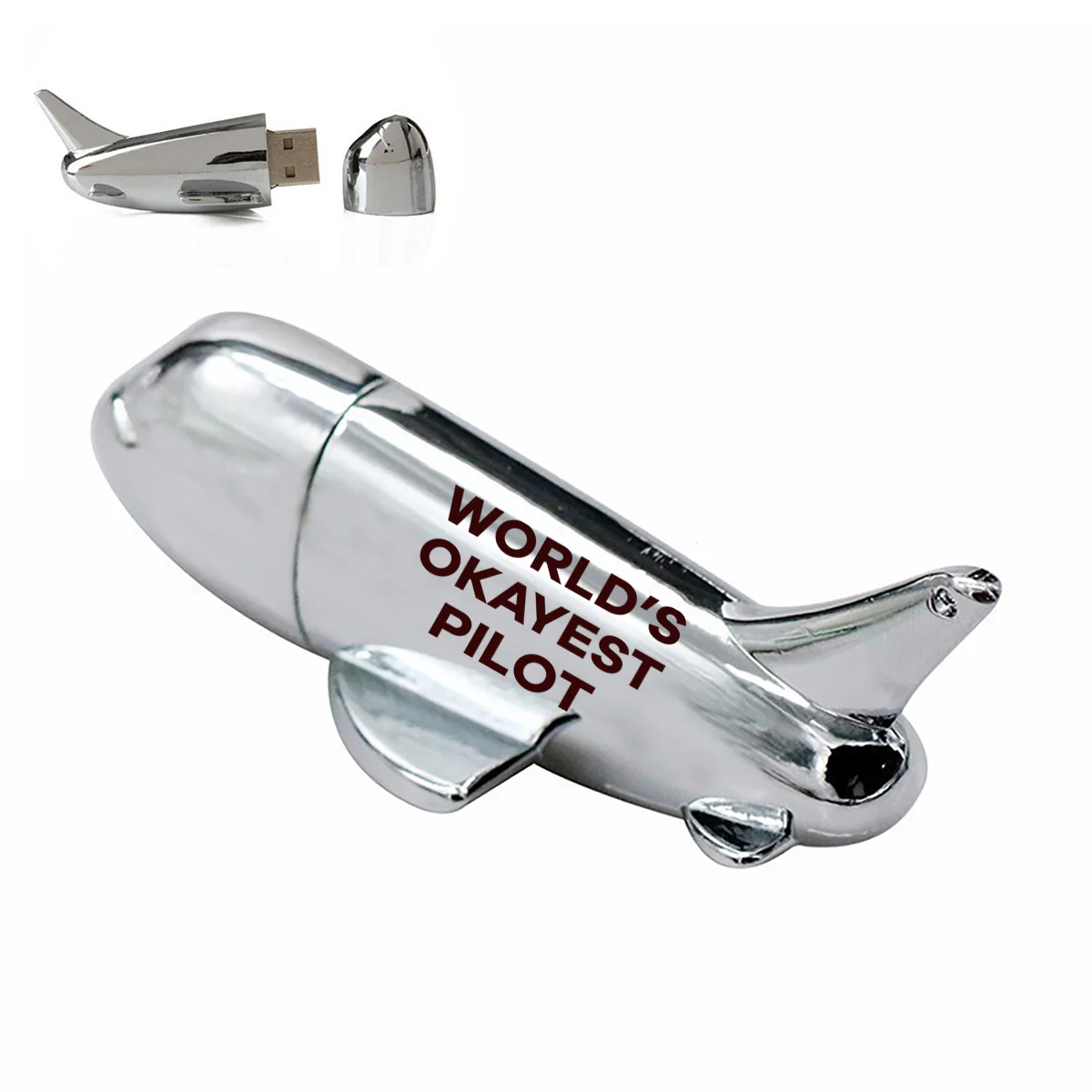 World's Okayest Pilot Designed Airplane Shape USB Drives - Image 2