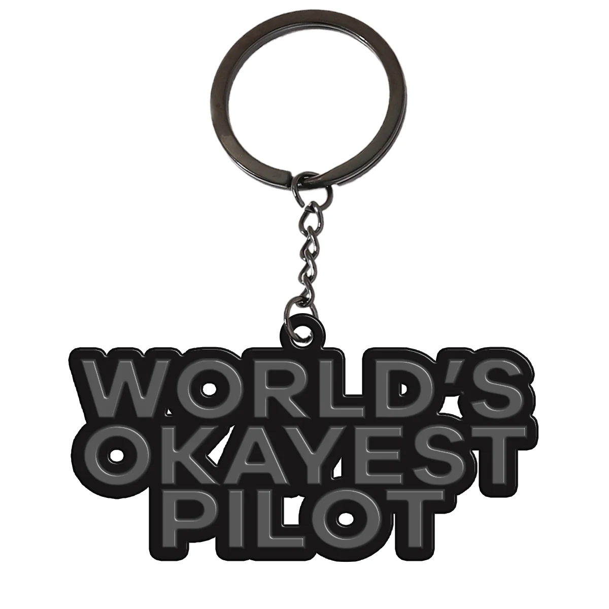 World's Okayest Pilot Designed Hollow Key Chains - Image 4