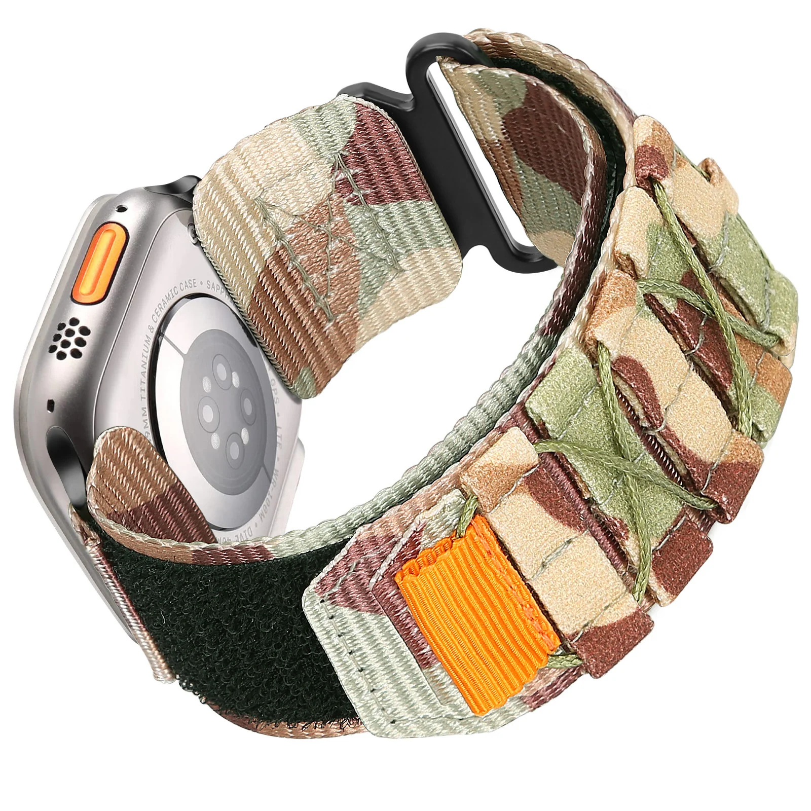 Wrist Strap for Apple Watch  Nylon Tactical Sports band - Image 13