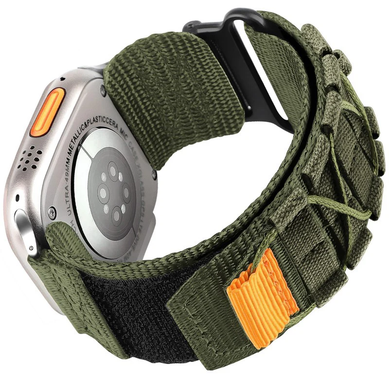 Wrist Strap for Apple Watch  Nylon Tactical Sports band - Image 14